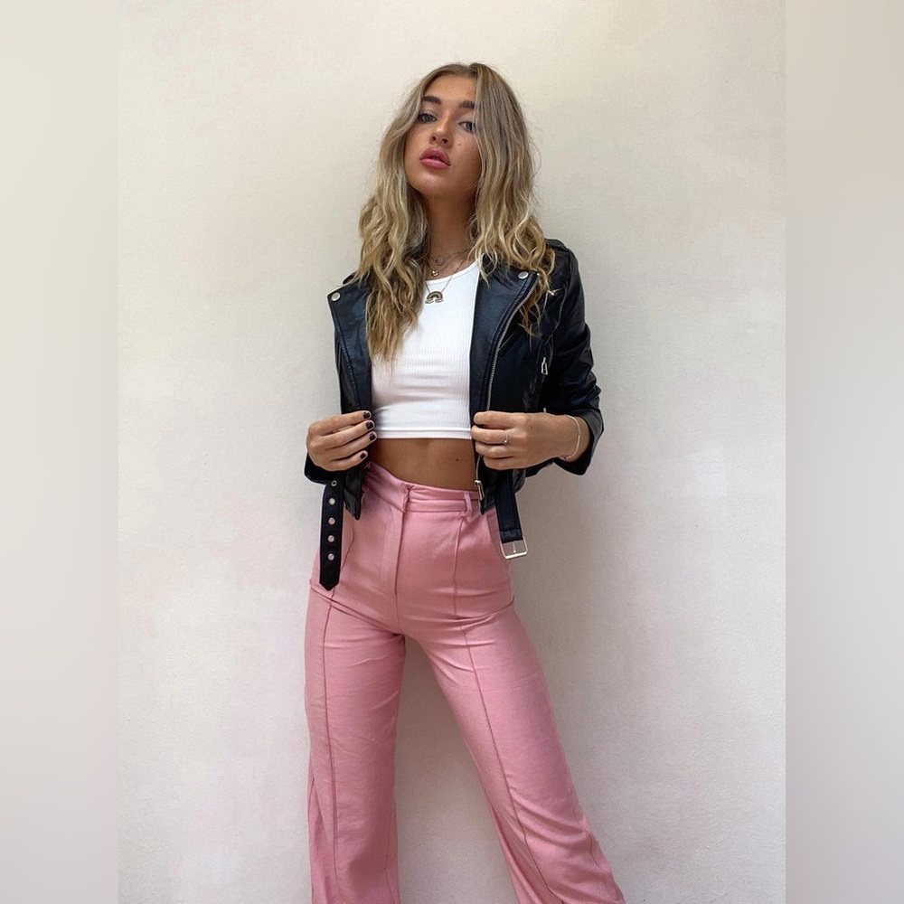 Princess Polly Kirstyn Pants - Pink Pants SIZE 0